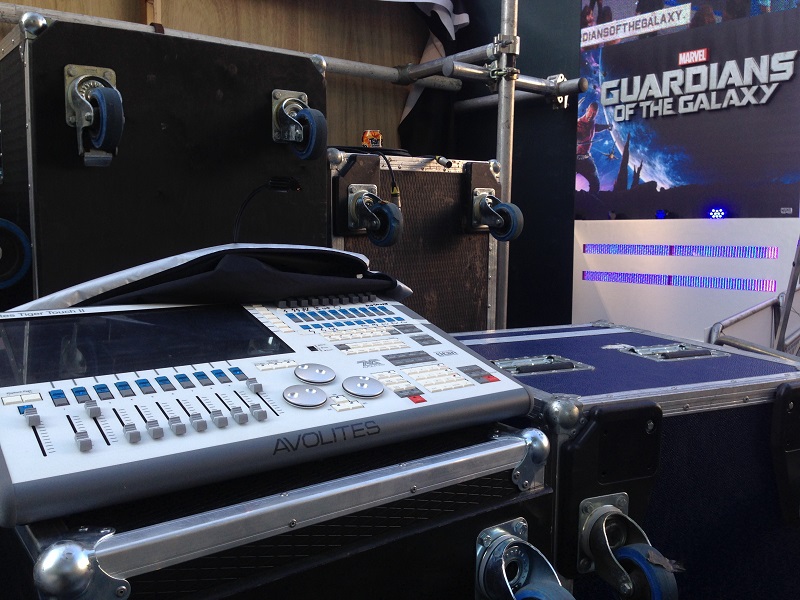 Avolites Pixel Mapper makes stars shine bright at Marvel’s Guardians premiere